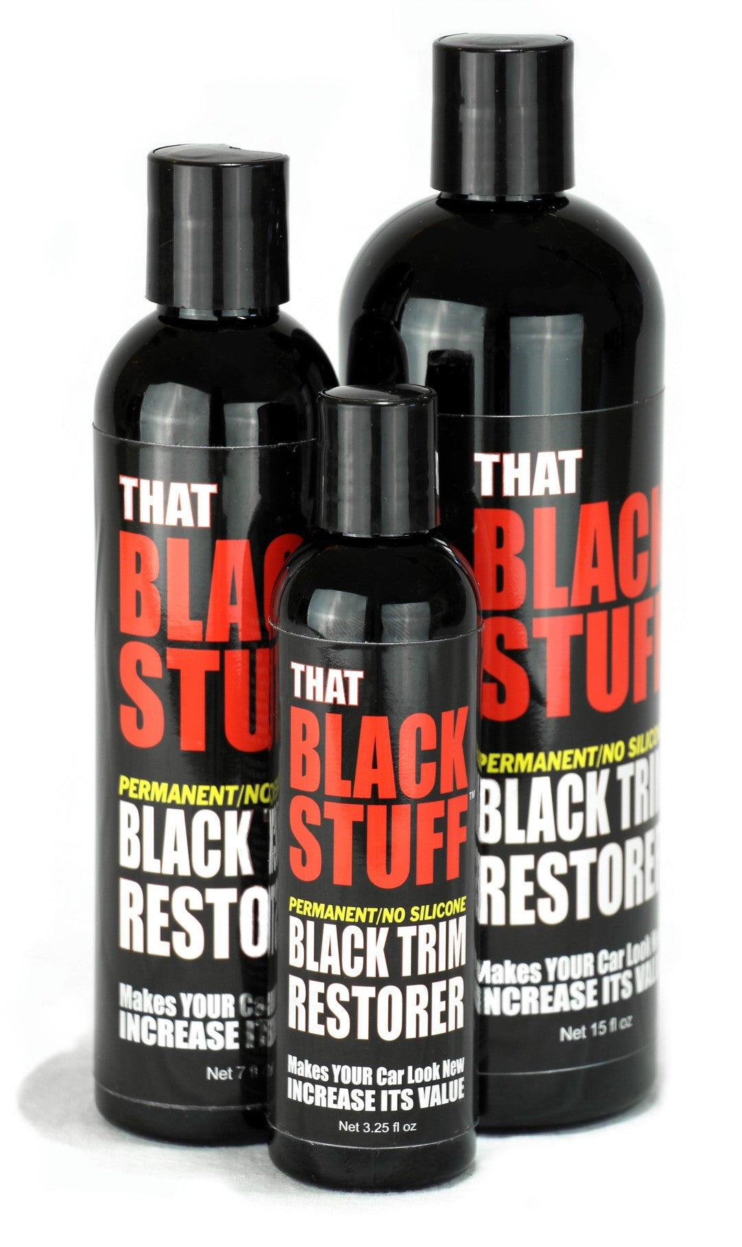 Black Plastic Trim Restorer 16 OZ. Bottle | That Black Stuff | Pro Detailer Size